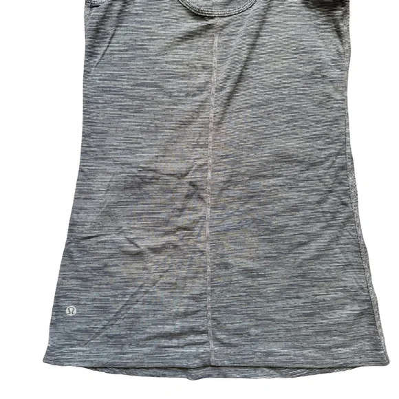 Lululemon Daily Tank Wee Are From Space Coal Fossil Size 2 4 Rare Activewear Gym - Picture 8 of 9